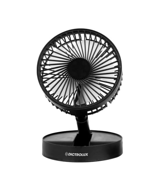 VENTILATORE DA SCRIVANIA PIEGHEVOLE RICARICABILE USB 5 W 3 VELOCITÀ