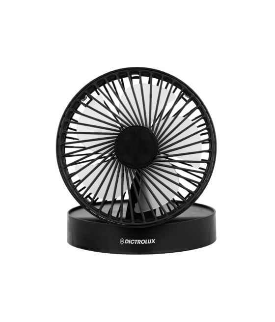 VENTILATORE DA SCRIVANIA PIEGHEVOLE RICARICABILE USB 5 W 3 VELOCITÀ