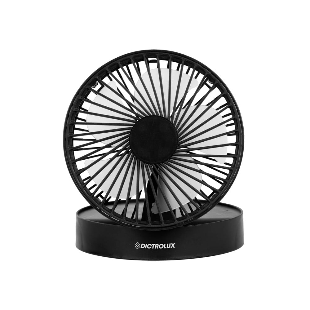 VENTILATORE DA SCRIVANIA PIEGHEVOLE RICARICABILE USB 5 W 3 VELOCITÀ