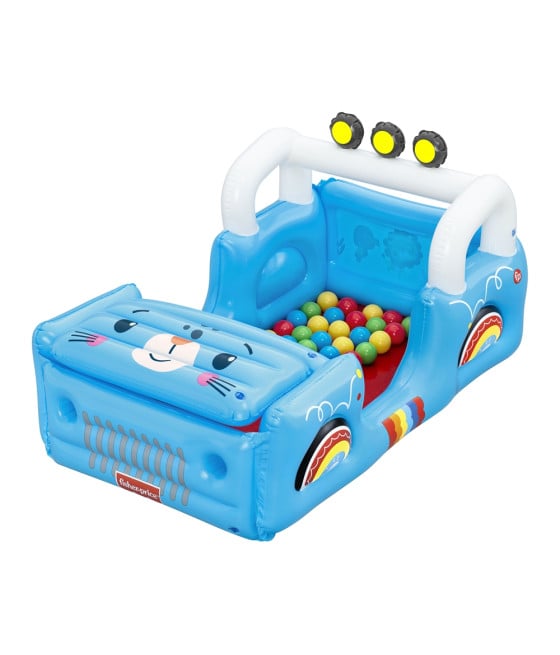 PISCINA GONFIABILE BAMBINI FUORISTRADA SAFARI PALLINE COFANO APRIBILE 93577