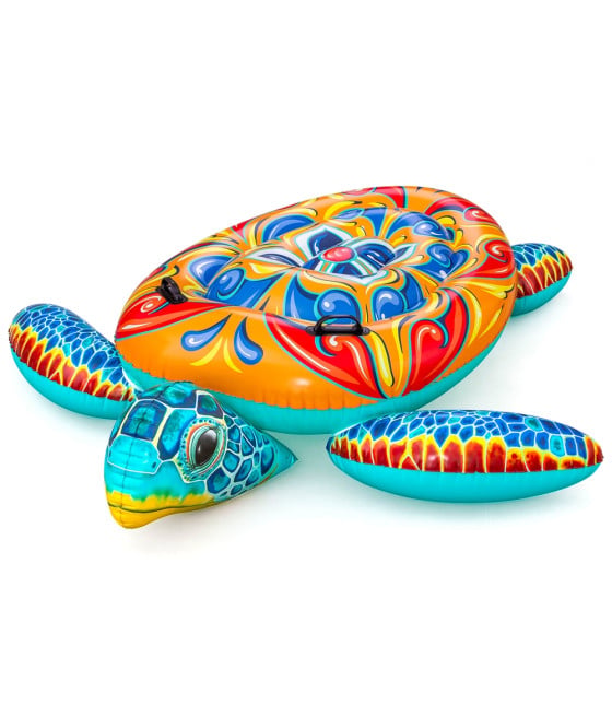 CAVALCABILE GONFIABILE TARTARUGA MEDITERRANEA DESIGN MAIOLICHE 41523