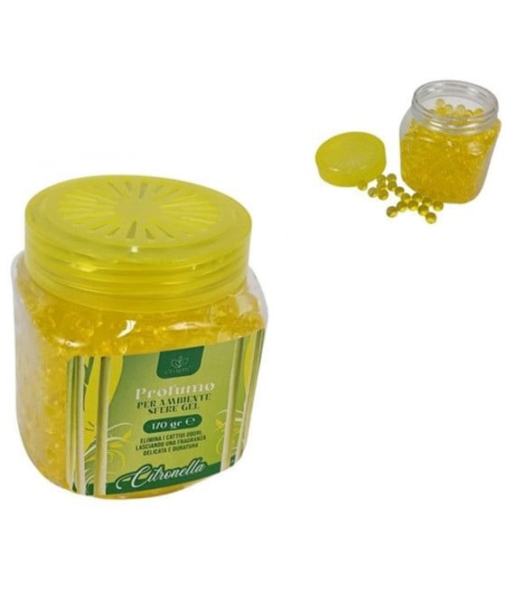 24PZ DEODORANTE PROFUMATORE AMBIENTE SFERE GEL CITRONELLA 170GR 698167A
