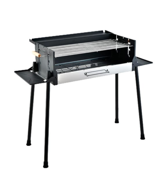 BARBECUE A CARBONE PORTATILE STACCABILE GRIGLIA PICNIC CAMPEGGI 638960