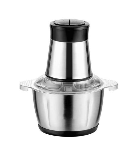 TRITATUTTO ELETTRICO ACCIAIO 3LT FRULLATORE PROFESSIONALE CUCINA 4 LAME