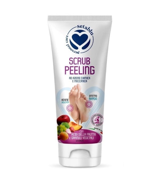 SCRUB PEELING PER PIEDI CON ACIDI FRUTTA GRANULI VEGETALI 150ML 408812