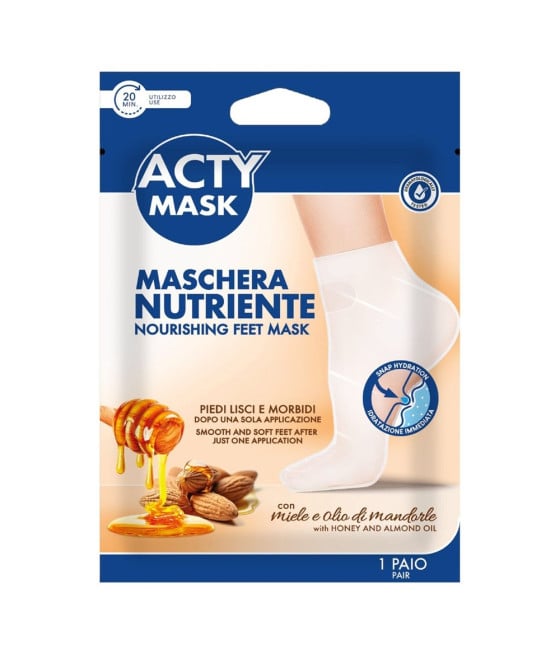 MASCHERA NUTRIENTE PIEDI CON MIELE OLIO DI MANDORLE 168247