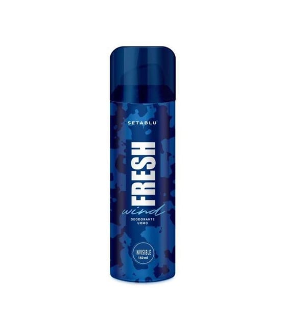 DEODORANTE SPRAY CORPO PER UOMO FRESH WIND INVISIBLE DA 150ML 023267