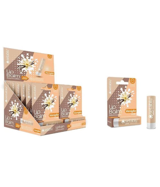 12PZ BALSAMO LABBRA PROFUMO VANIGLIA IDRATANTE PROTETTIVO STICK 2,2G