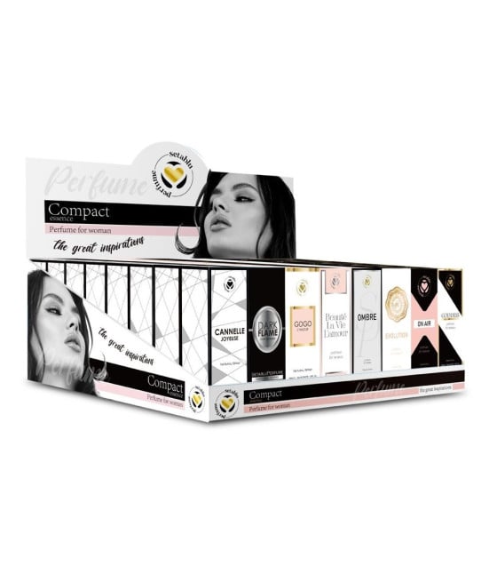 SET 48PZ PROFUMO CORPO DA DONNA DA 30ML COMPATTO MIX 8 FRAGRANZE VAR.1