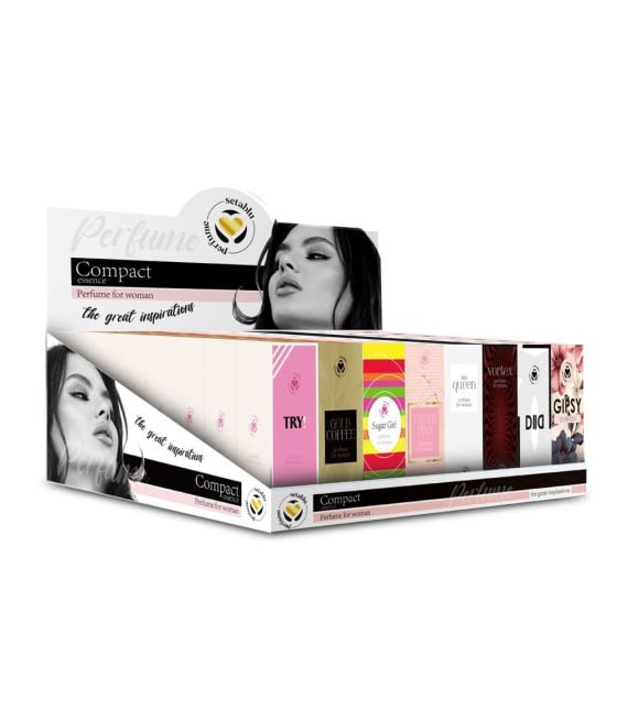 48PZ PROFUMO CORPO DONNA DA 30ML COMPATTO MIX 8 FRAGRANZE VAR.2 032688