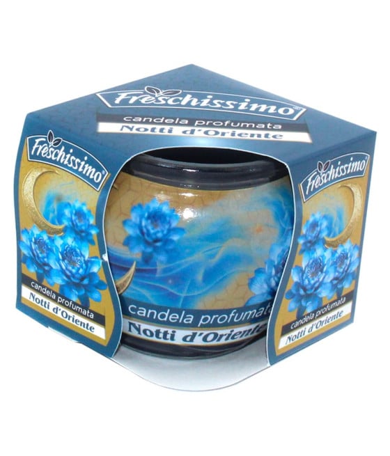 2PZ CANDELA PROFUMATA NOTTI D'ORIENTE VASETTO DECORATO AMBIENTI 473861