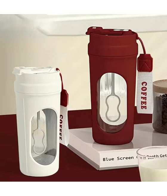 SHAKER ELETTRICO FRULLATORE BICCHIERE MISCELARE AUTOMATICO PORTATILE