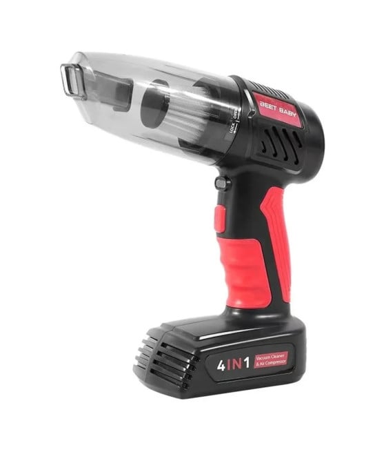 ASPIRAPOLVERE GONFIATORE 4IN1 MULTIFUNZIONE PORTATILE SENZA FILI LUCE LED