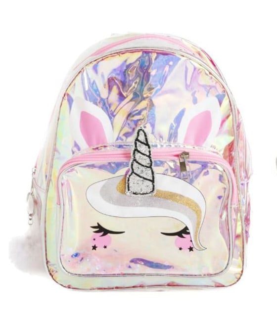 ZAINO OLOGRAFICO DESIGN UNICORNO ZAINETTO SCOLASTICA VIAGGIO 615499