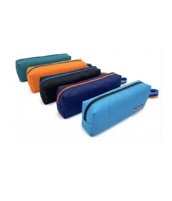 ASTUCCIO PORTAPENNE BORSA TOTE A 5 COLORI CON MANICO TRASPORTO 641507