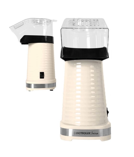 MACCHINA POPCORN ELETTRICA 1200W AD ARIA CALDA CON BECCUCCIO EROGATORE