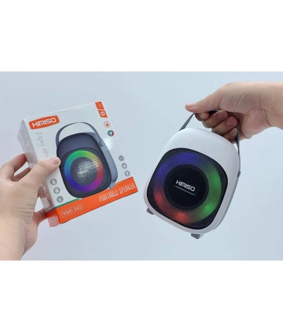 CASSA ALTOPARLANTE BLUETOOTH PORTATILE DA 8 W RGB MANIGLIA KMS-343