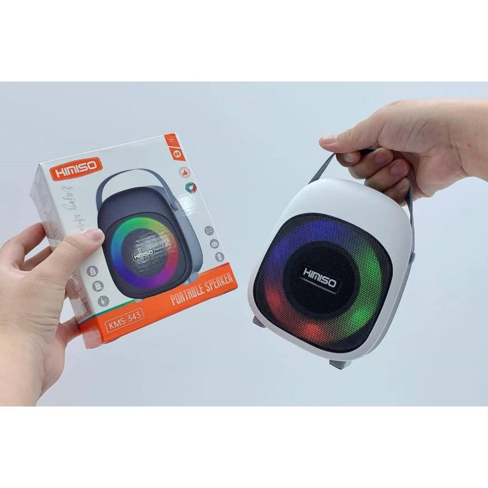 CASSA ALTOPARLANTE BLUETOOTH PORTATILE DA 8 W RGB MANIGLIA KMS-343