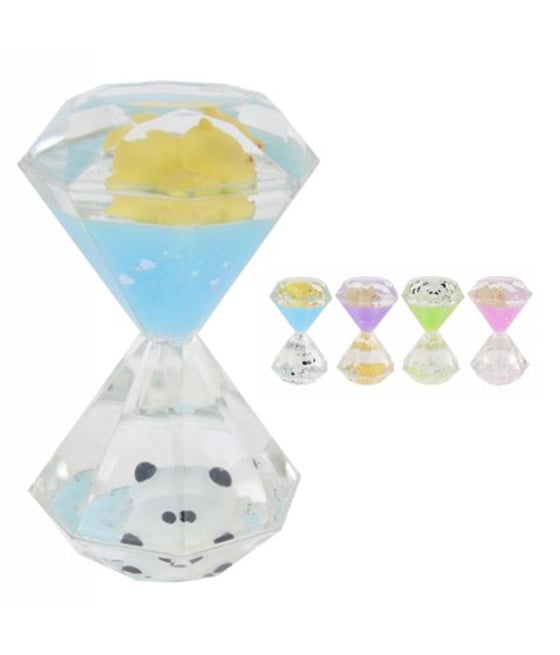 DECORAZIONE A GOCCIA CLESSIDRA FORMA DIAMANTE ORNAMENTI REGALO 73795