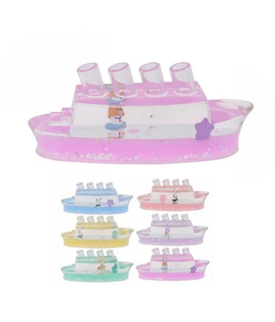 STATUETTA SOPRAMMOBILE FORMA PIROSCAFO PORTAPENNE ORNAMENTI REGALO 73797