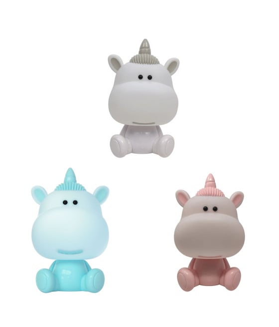 LAMPADA LED LUCE NOTTURNA UNICORNO RICARICABILE 8 MODALITÀ ILLUMINAZIONE