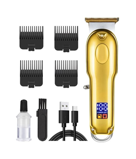 TAGLIACAPELLI PROFESSIONALE ELETTRICO PORTATILE ORO RICARICA USB WL-179