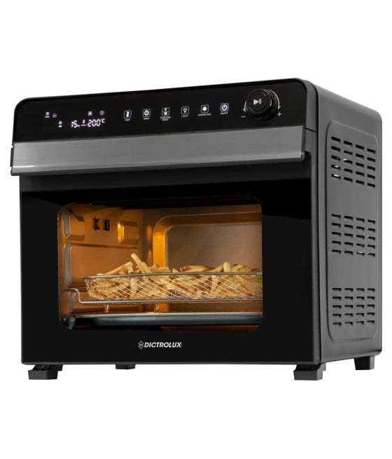 FORNO VENTILATO MULTIFUNZIONE 3IN1 FUNZIONI FRIGGITRICE ARIA 28LT 1600W