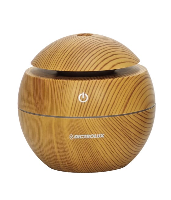 DIFFUSORE A ULTRASUONI AROMATERAPIA UMIDIFICATORE LED 130ML 3 FRAGRANZE