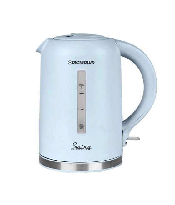 BOLLITORE ELETTRICO CARAFFA CORDLESS GRADUATA 1,7LT 2200W BASE GIREVOLE