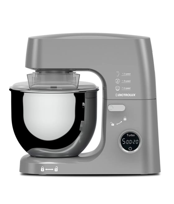 IMPASTATRICE PLANETARIA DIGITALE 7LT 2000W 8 VELOCITÀ + FUNZIONE TURBO