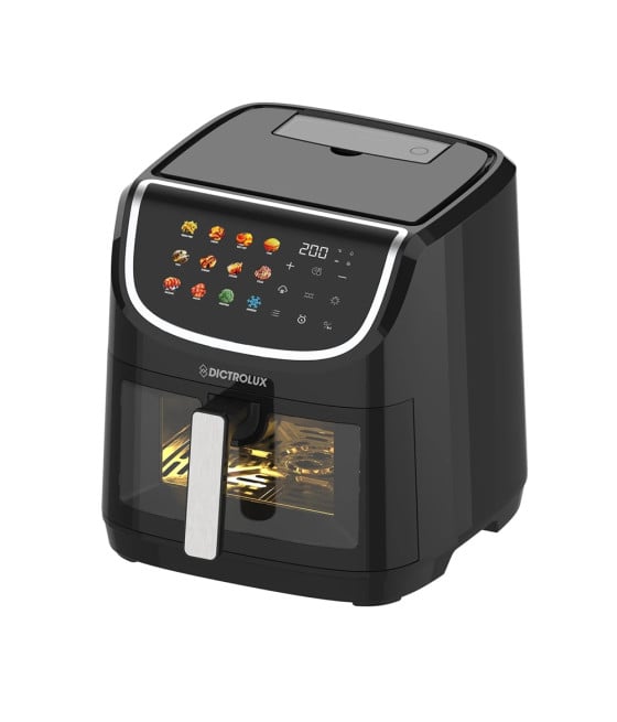 FRIGGITRICE AD ARIA 8LT 2200W FUNZIONE VAPORE GRILL DOPPIA RESISTENZA