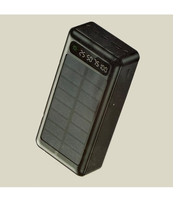 POWERBANK 4IN1 CARICABATTERIE SOLARE PORTATILE DISPLAY LED CAVI SKY-2608