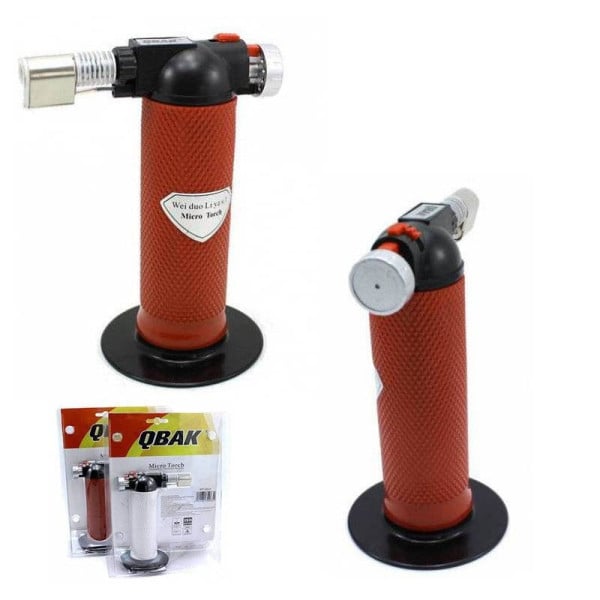 TORCIA SALDATORE A GAS BUTANO SALDATRICE A GAS MINI CANNELLO RICARICABILE