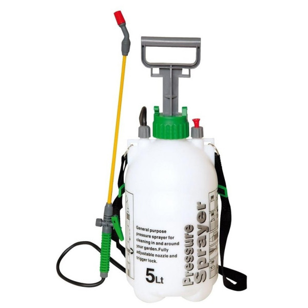 SPRUZZATORE A PRESSIONE VAPORIZZATORE SPRUZZINO NEBULIZZATORE 5 LT FASCIA SPALLA