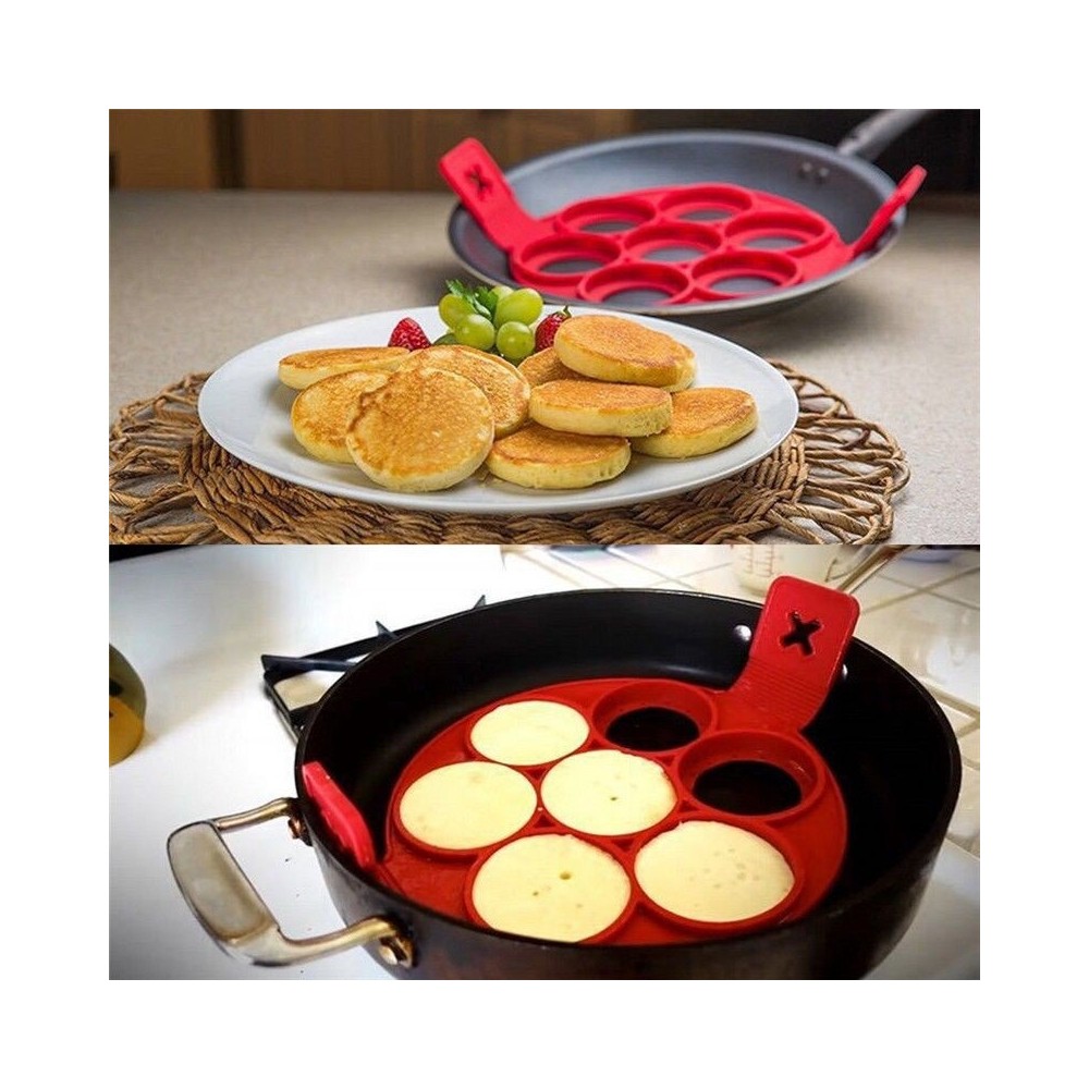 Amalindo Pancake - Padella per pancake, a induzione, a 4 fori, per pancake,  per pancake, per pancake, per pancake, per pancake, ø 26 cm : :  Casa e cucina