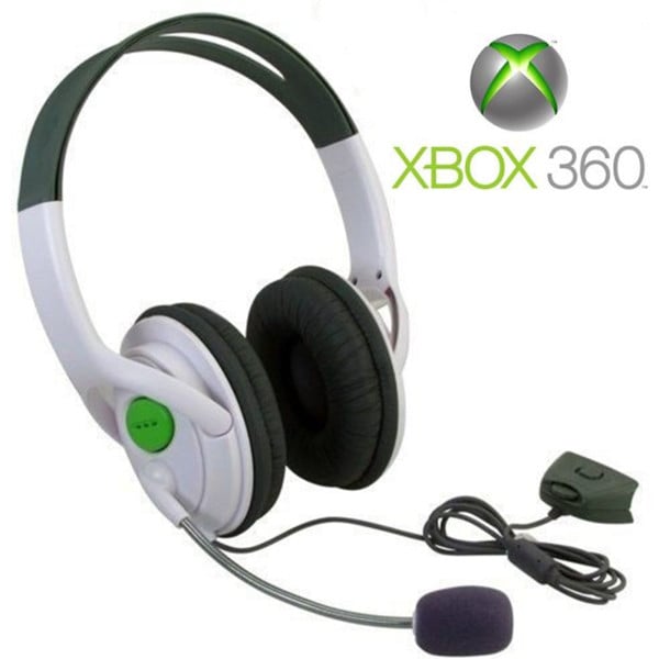 CUFFIE CUFFIA AUDIO MICROFONO HEADSET COMPATIBILI PER XBOX 360 LIVE AURICOLARE