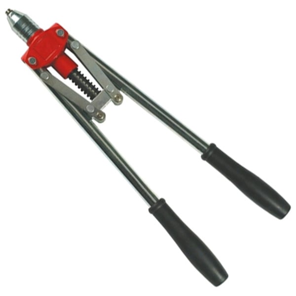 PISTOLA RIVETTATRICE A MANICO LUNGO BRACCI PINZA PROFESSIONALE 3 TESTINE