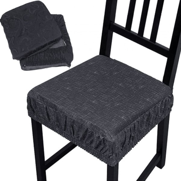 SET 6 COPRISEDIA CUSCINI CON FASCIA ELASTICA PER SEDIE IMBOTTITO SFODERABILE