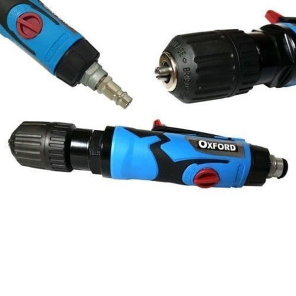 MINI TRAPANO ORIZZONTALE AD ARIA COMPRESSA PNEUMATICO MANDRINO AUTOSERRANTE 3\8"