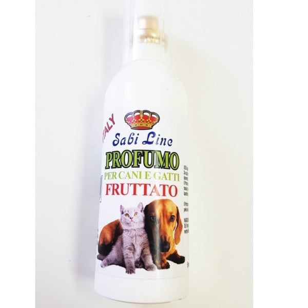 PROFUMO DEODORANTE FRUTTA SPRAY PER CANI GATTI 100ML DEODORANTE ANIMALI