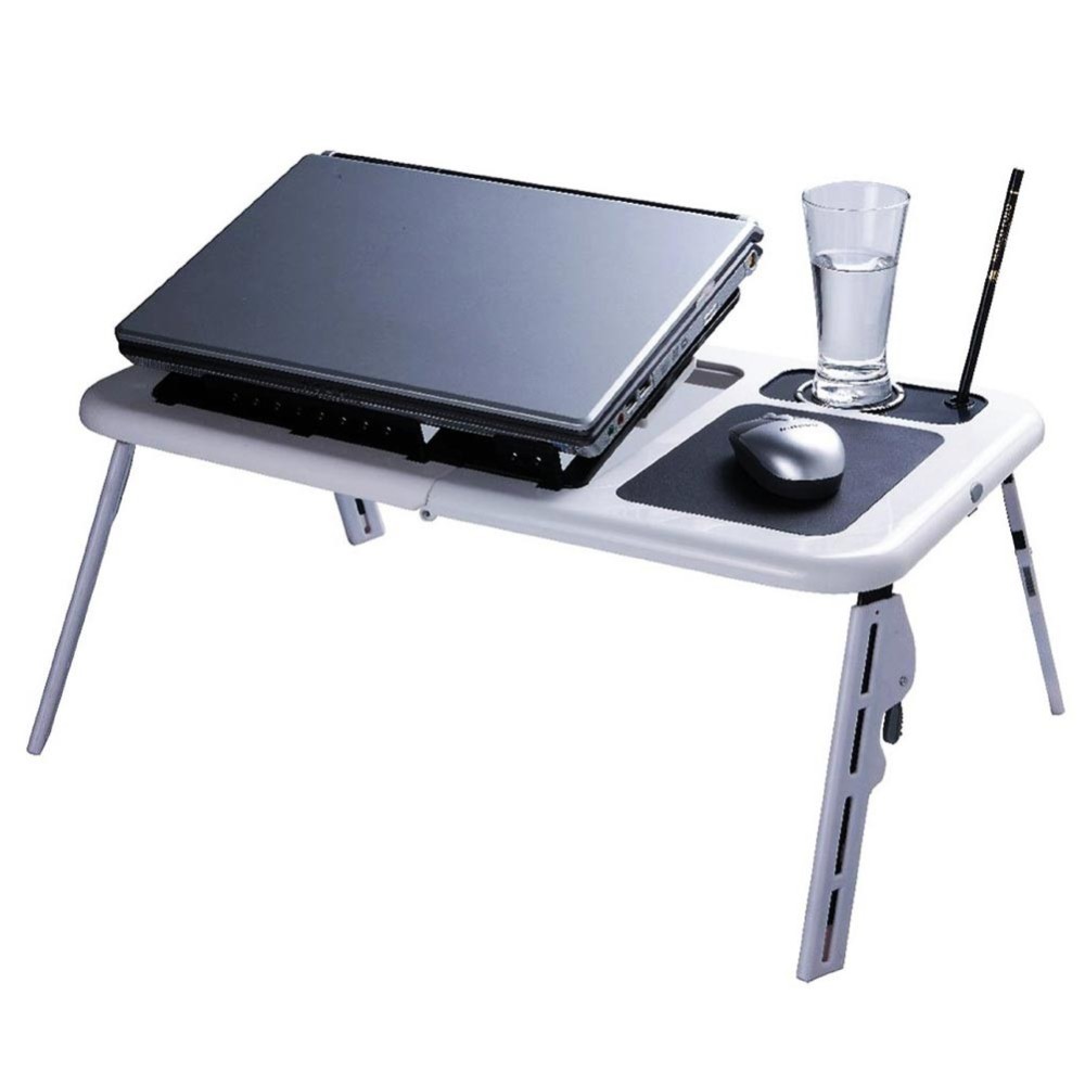 COSTWAY Tavolino per Notebook Supporto per Laptop Tavolo PC da