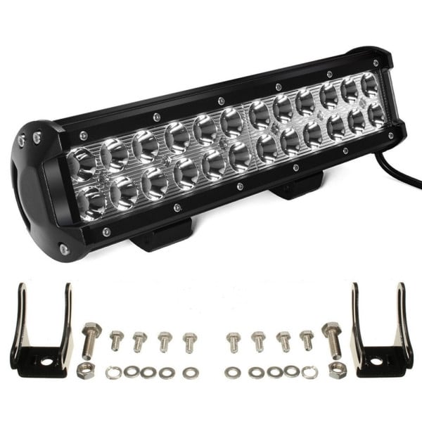 FARO LAMPADA SUPPLEMENTARE IP67 TY- 72W 22 LED 6000K PROFONDITÀ SUV FUORISTRADA