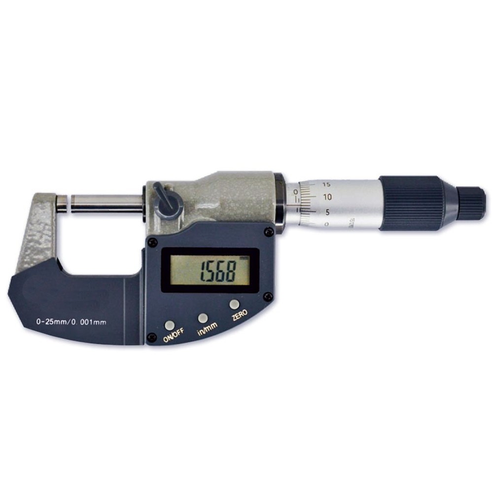 Micrometro Digitale Esterno 0-25 mm Alta Precisione - CursOnline®