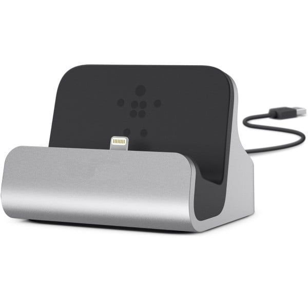 BASE DOCK CARICABATTERIE X IPHONE 5 5S 5C SUPPORTO TAVOLO RICARICA E SYNC