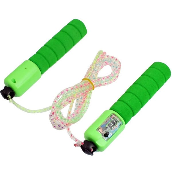 CORDA SALTO FITNESS BRUCIA CALORIE VELOCEMENTE ALLENAMENTO CON CONTATORE 260CM