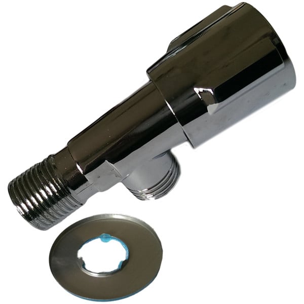 VALVOLA DI DELTA PER ACQUA RUBINETTO METALLO 1/2" LAVATRICI IMPIANTI IDRAULICI