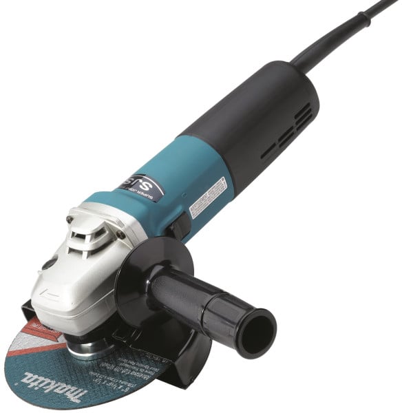 SMERIGLIATRICE ANGOLARE FLEX FLEXIBILE CON DISCO DA 150mm MAKITA 150MM 1400W M14