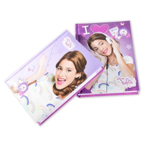 DIARIO VIOLETTA DISNEY AGENDA 10 MESI SCUOLA VARI MODELLI ASSORTITI