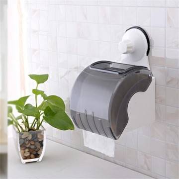 Porta Rotolo Carta Igienica a Ventosa Bagno WC Moderno in Acciaio New  Chrome 2.0