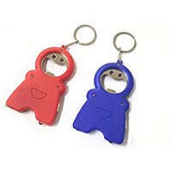 SET 3 PEZZI PORTACHIAVI MINI TORCIA LED PORTA CHIAVI RETRATTILE CAMPEGGIO